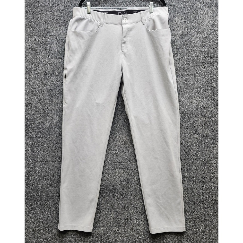 BYLT Everyday Men Performance Golf Commuter Stretch Chino Pants Size 36